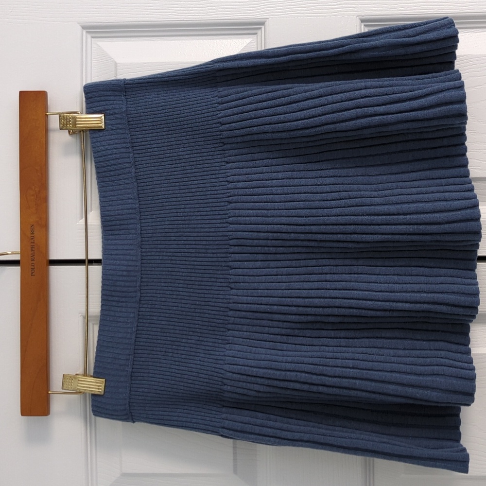 Aerie Take Charge Sweater Skirt in Blue Size M